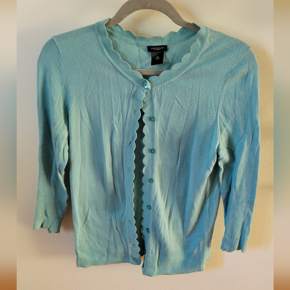 Scalloped Cardigan